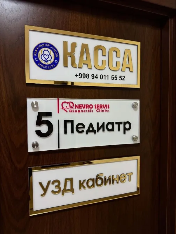 Таблички на двери/ Адресные таблички — фото 2