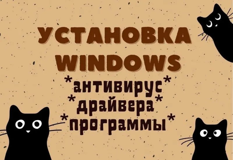 Программист на выезд. Установка Windows, программ Программист на выезд. Установка Windows, программ