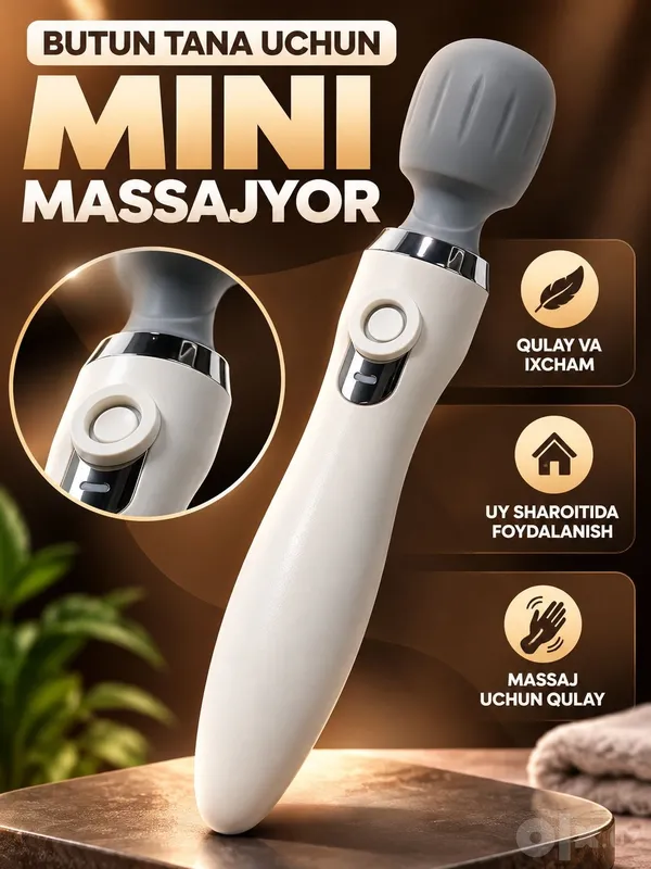 Tana uchun mini massajor optom narhlarda 2 Tana uchun mini massajor optom narhlarda 2
