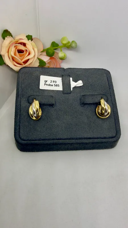 Серьги 585 проба