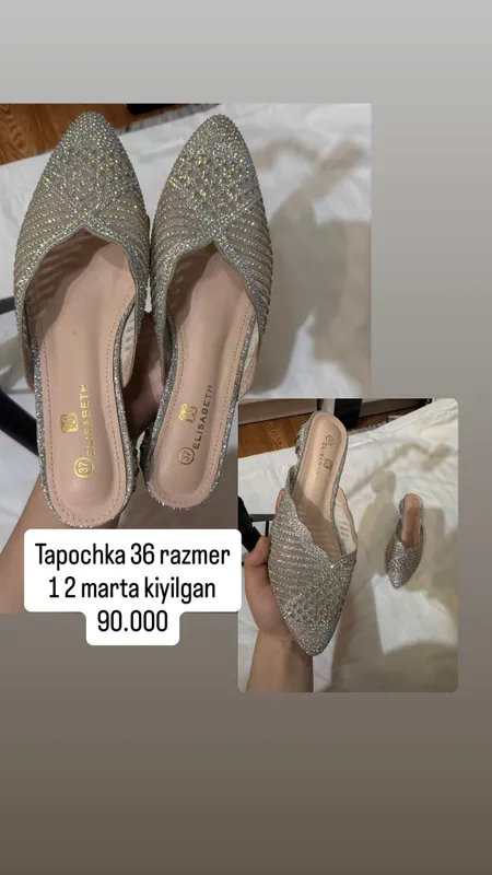 Tapochka kelinlar uchun Tapochka kelinlar uchun