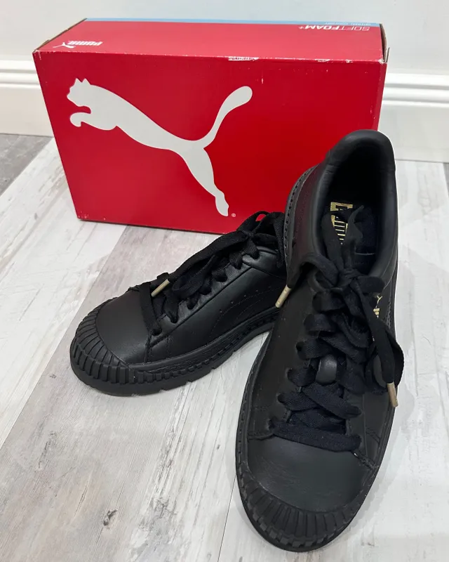 Оригинальные Puma черные кроссовки 35.5 2