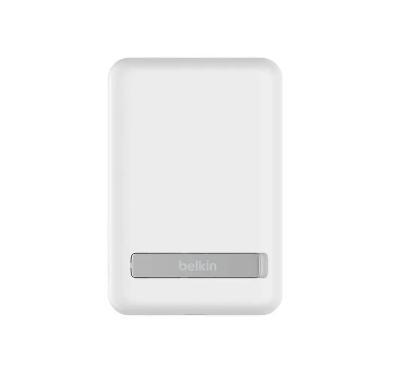 ( Повербанк BELKIN 5K Qi2 MagSafe Powerbank with Kickstand — фото 2