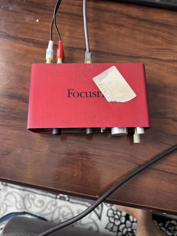 Focusrite Scarlett 2nd Gen USB Audio Interface 1 Focusrite Scarlett 2nd Gen USB Audio Interface 1