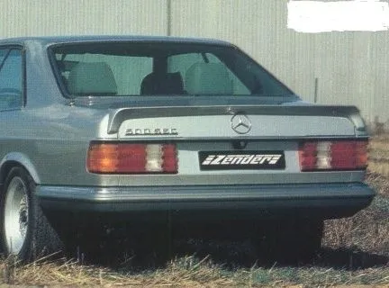 ZENDER Спойлер Mersedes W 126 HEKSPOILER Duckail Germany 1 ZENDER Спойлер Mersedes W 126 HEKSPOILER Duckail Germany 1