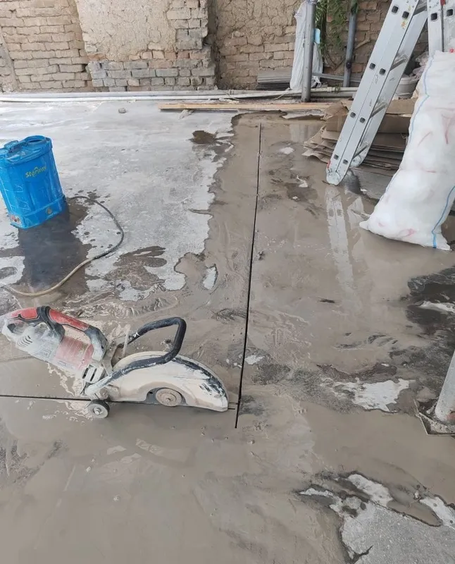 Beton buzish, kesish, teshish va transheya qazish xizmati 6