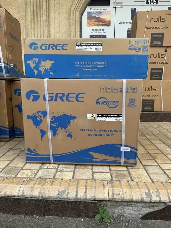 Кондиционер Gree 12/18/24 Pular inverter +wifi — фото 1 Кондиционер Gree 12/18/24 Pular inverter +wifi — фото 1