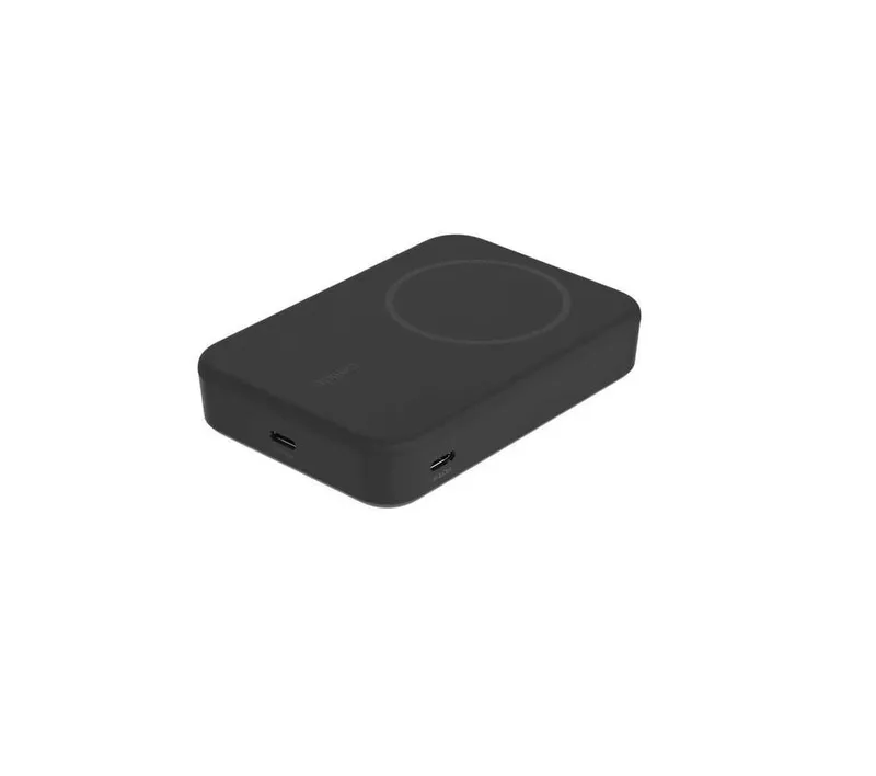 ( Повербанк BELKIN 10K Qi2 MagSafe Powerbank with Kickstand Black — фото 1