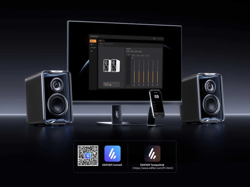 продам новый Edifier QR30/ Bluetooth V5.4/RGB-подсветка/ C ДОСТАВКОЙ — фото 1
