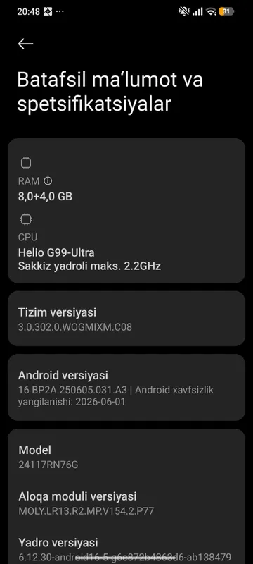 redmi note 14 8