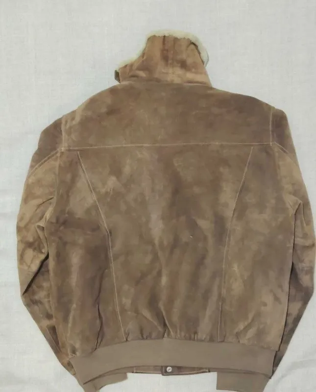 Sisley Benetton zamshli aviator bomber 48–50-o‘lcham. Made in Italy. Vintaj. 3 Sisley Benetton zamshli aviator bomber 48–50-o‘lcham. Made in Italy. Vintaj. 3