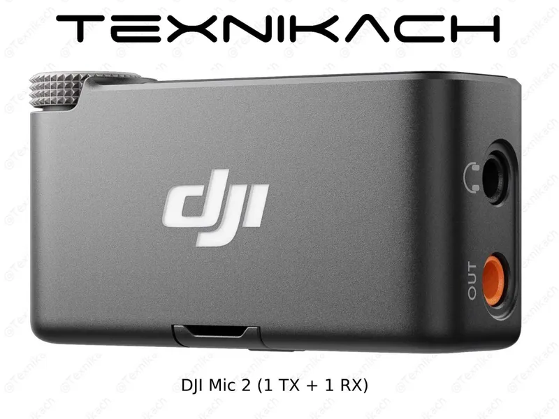 Новый • DJI Mic 2 (1 TX + 1 RX) • Доставка — фото 1