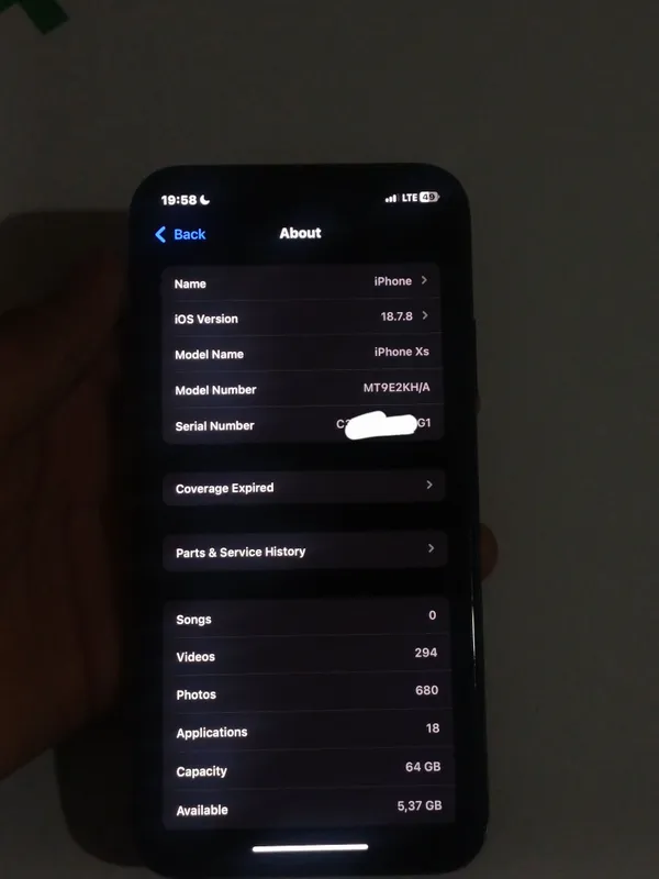 iPhone Xs (чёрный) 5 iPhone Xs (чёрный) 5