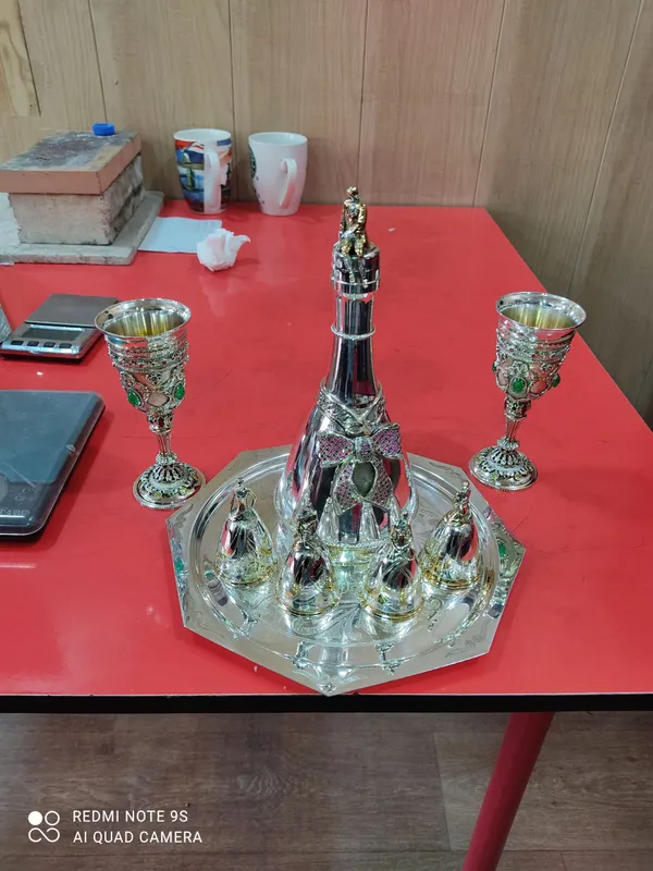 Лимитированая посуда из чистого серебра (серебро) — фото 3