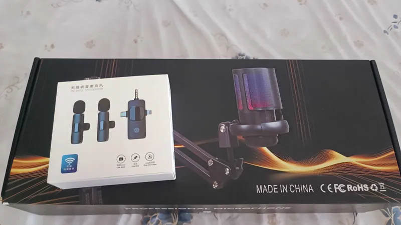 Shoshilinch! Kompyuter uchun RGB Mikrafon ikkitalik Petlichka SOVGʻA 1 Shoshilinch! Kompyuter uchun RGB Mikrafon ikkitalik Petlichka SOVGʻA 1