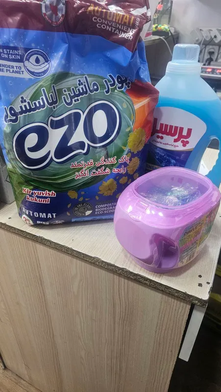 3 talik nabor: EZO (3 kg), PERSIL gel (2.7), Shaxue (61 ta)