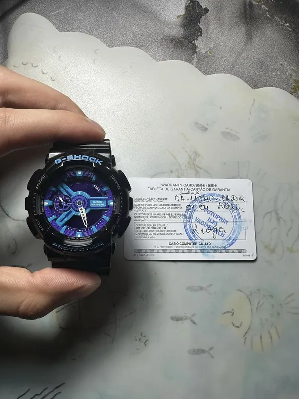 2-е оригинальных японских часов CASIO G-CHOK первые, вторые CASIO