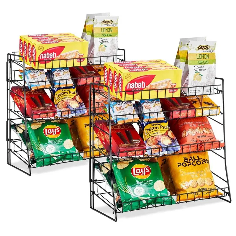 Mahsulot va chipslar uchun setkali stendlar 6 Mahsulot va chipslar uchun setkali stendlar 6