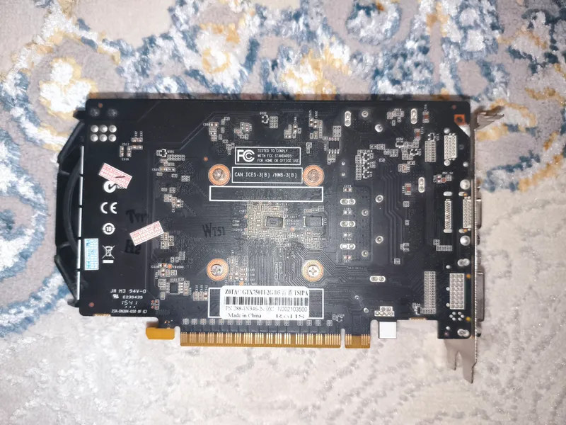 Видеокарта Zotac GTX 750 TI 2GB Dual Fan 1 Видеокарта Zotac GTX 750 TI 2GB Dual Fan 1