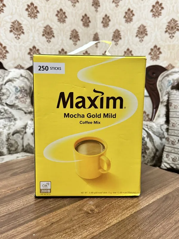 Maxim coffee 3в1 | Кофе Maxim | Корейский кофе | Maxim Mocha Gold Mild