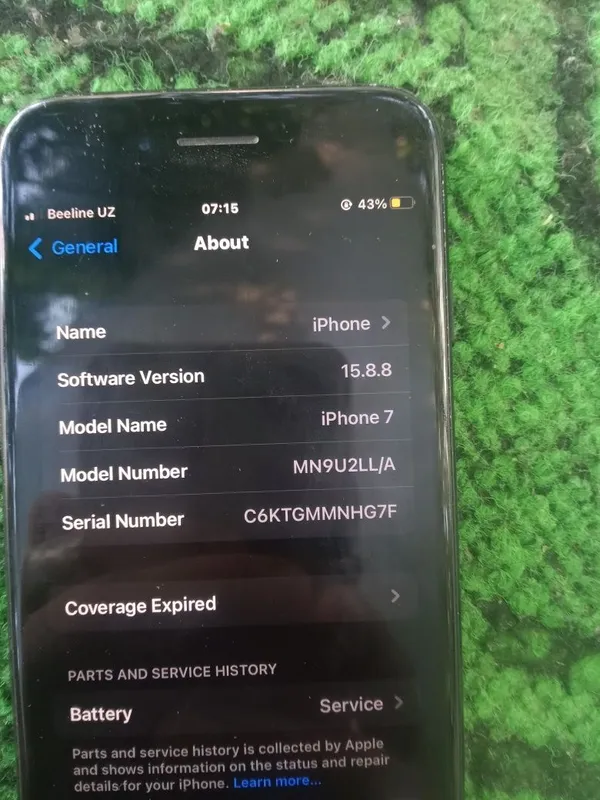iPhone 7 almashtirish 2