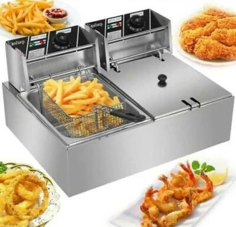Fri apparat , friturnitsa , фритюрница: Промышленные фритюрницы