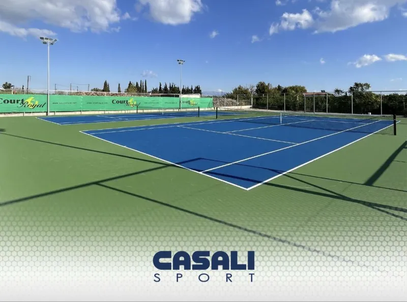 Casalisport - Tennis kortining qoplamasi. Покрытия для игры в Теннис.