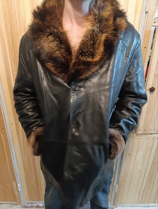 Erkaklar uchun charm kurtka Emilio Gallioni (3XL / 58) 3