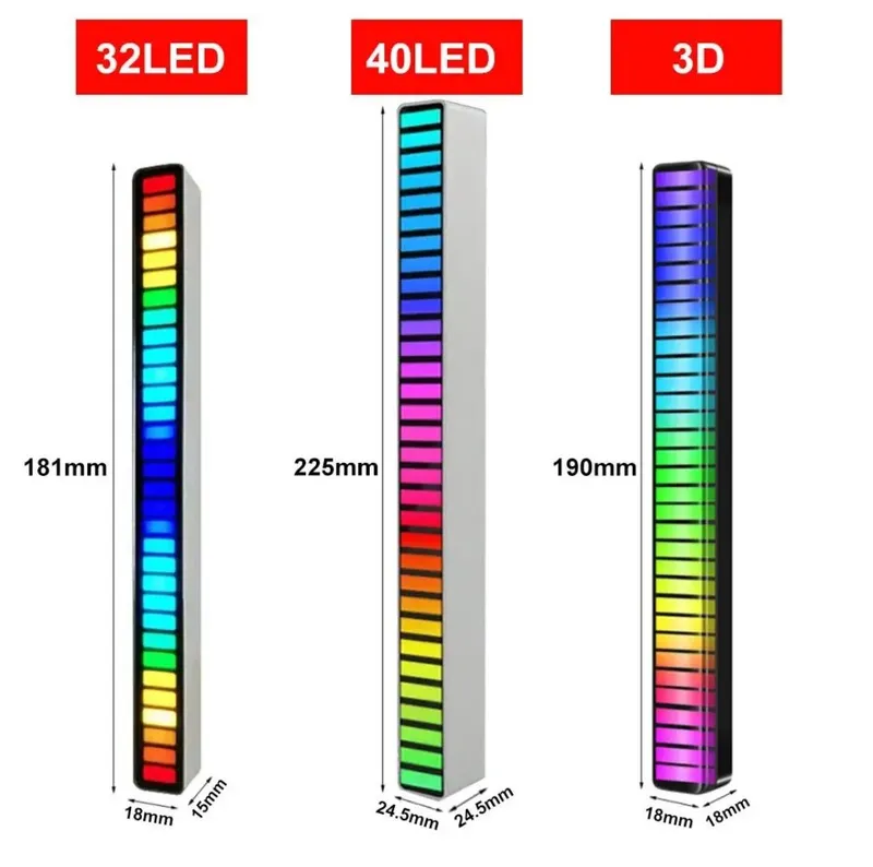 Led svetamuzika palka. RGB.