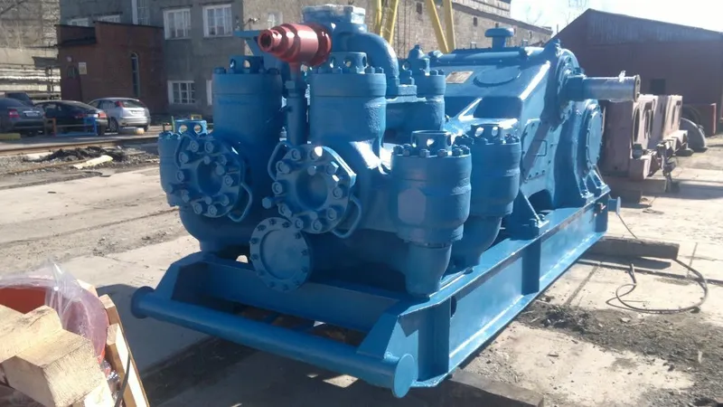 Насос Буровой двух поршеньовой НБУ 600-А 2