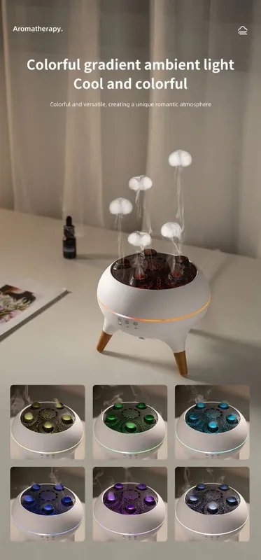 Увлажнитель воздуха Jellyfish Aroma Diffuzeri — настоящее чудо у вас дома 4