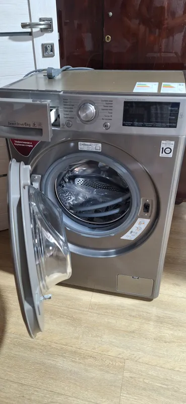 стиральная машинка Lg 6кг цена 300000 сум — фото 1