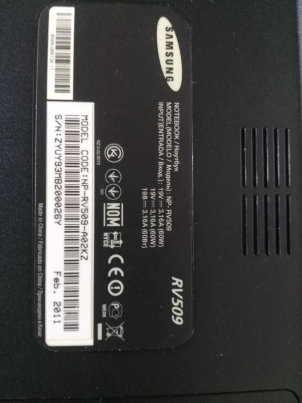 продается ноотбук SAMSUNG-RV509 5 продается ноотбук SAMSUNG-RV509 5