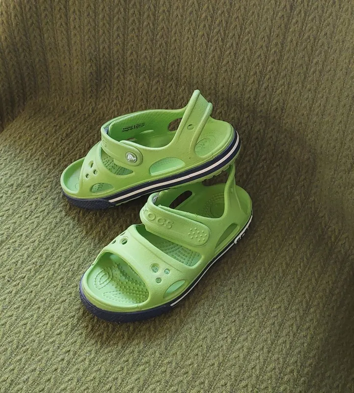 Crocs. Модель сандалии. Разм. 12. Длина по "стельке" 18,5 см. — фото 1