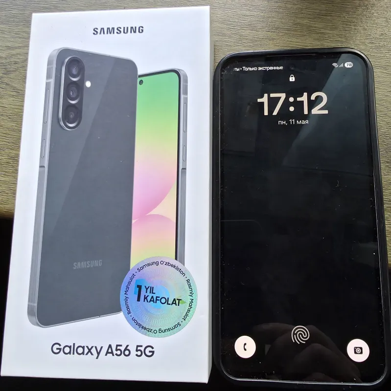 Продам телефон Samsung Galaxy A56 8/256 черный