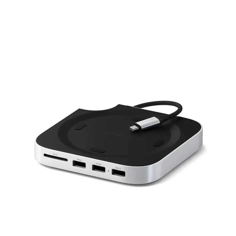 Док-станция Satechi Mac Mini M4 Stand & Hub with SSD Enclosure — фото 4