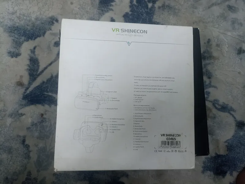VR SHINECON virtual reality glasses 2 VR SHINECON virtual reality glasses 2