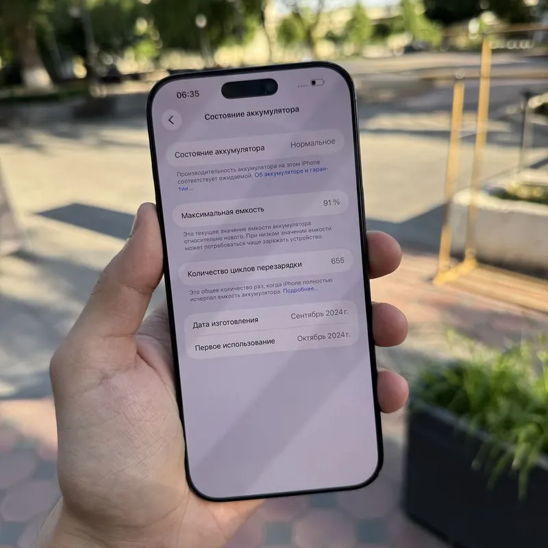 Iphone 16 max blask rangda 512 Gb 91% Dual sim — фото 5