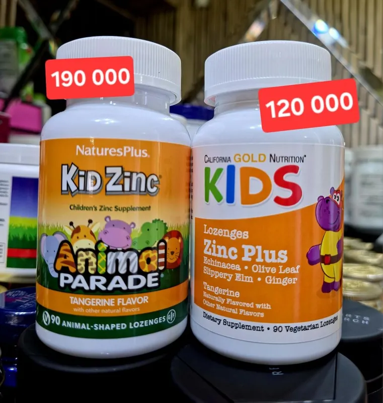 ДОСТАВКИ НЕТ Детский цинк California Gold NaturesPlus Animal Parade