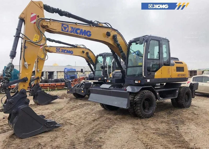 Экскаватор колесный XCMG XE150WD 0,6 ташкент — фото 4