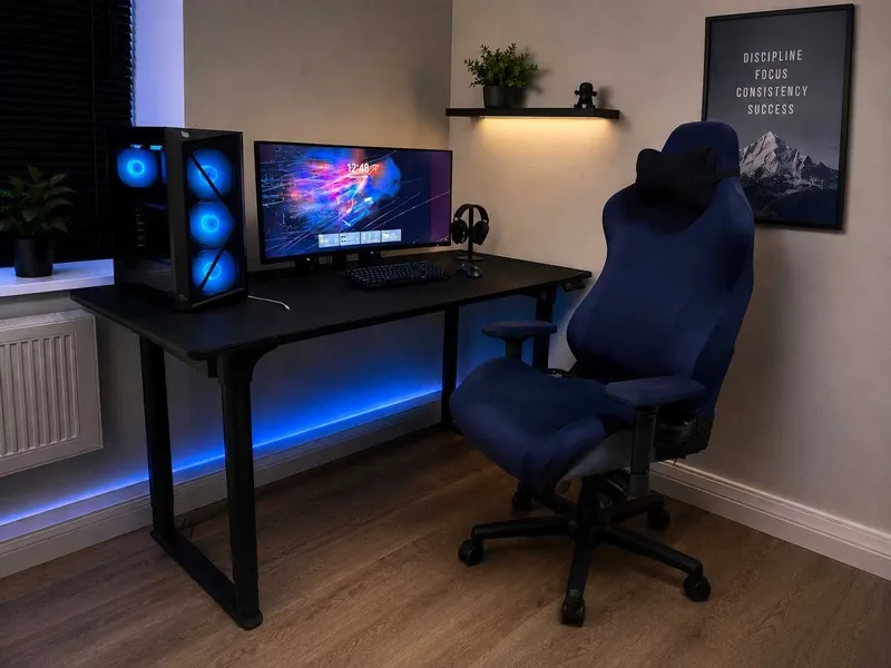 Tayyor Gaming setup, ish va kontent yaratish uchun ideal tanlov.