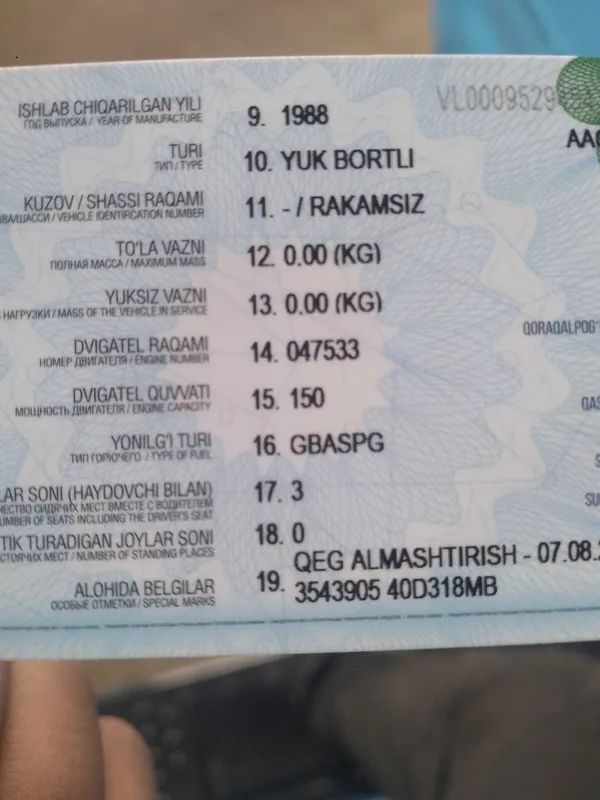 Zil sotiladi holati yaxshi 8 Zil sotiladi holati yaxshi 8