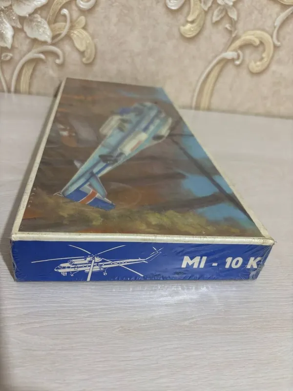 Редкая модель вертолёта MI-10K (СССР/ГДР)Plasticart новая запечатанная — фото 3