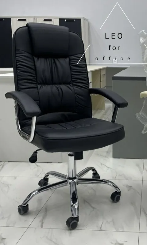 АКЦИЯ ! Офисное кресло ЛЕО черный , LEO black , РАСПРОДАЖА — фото 2