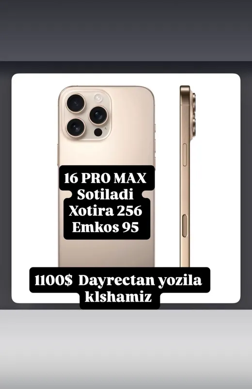 Iphone 16 pro max