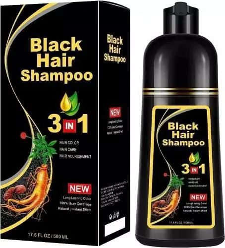 Black hair shampun
