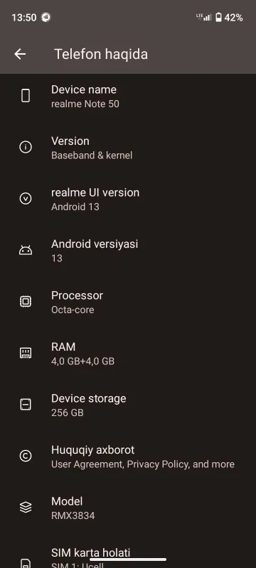 realme note 50 1 realme note 50 1