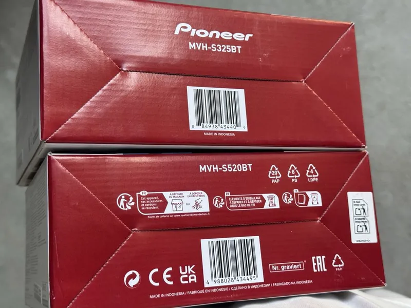 Магнитола Pioneer MVH-S520BT/S325BT MADE IN INDONESIA (725,718,5250) 4 Магнитола Pioneer MVH-S520BT/S325BT MADE IN INDONESIA (725,718,5250) 4