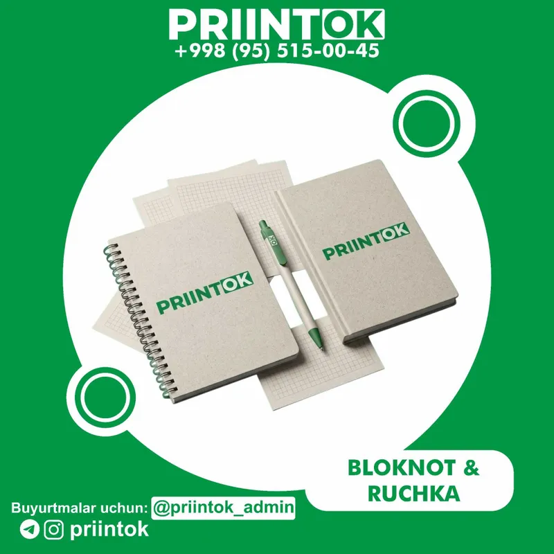 Bloknot va ruchka (РЕКЛАМА)