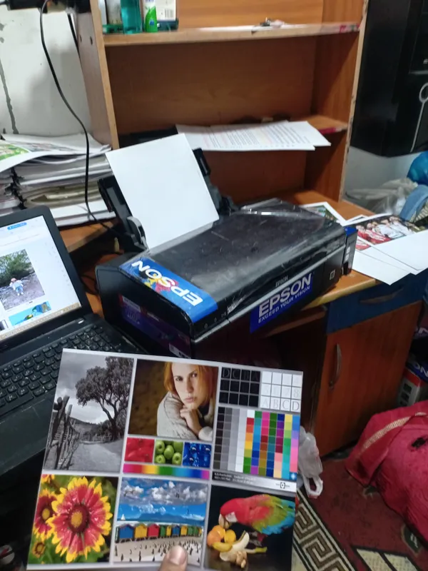 EPSON L800, быстрый 6-цветный принтер, сопла 100% 2